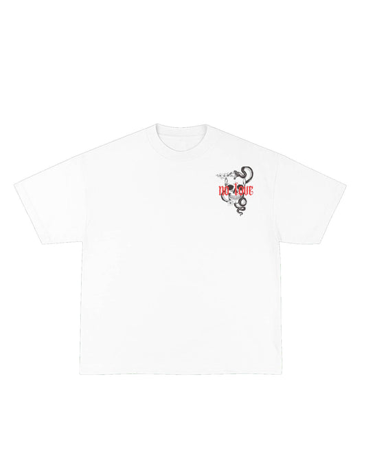 Crush It - No Love Graphic Oversized T-Shirt